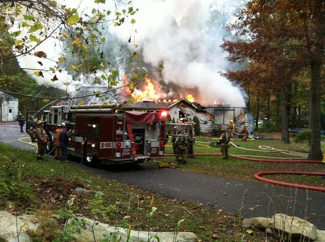 House Fire - 3504 Box - Sugarman Rd Oct 2013